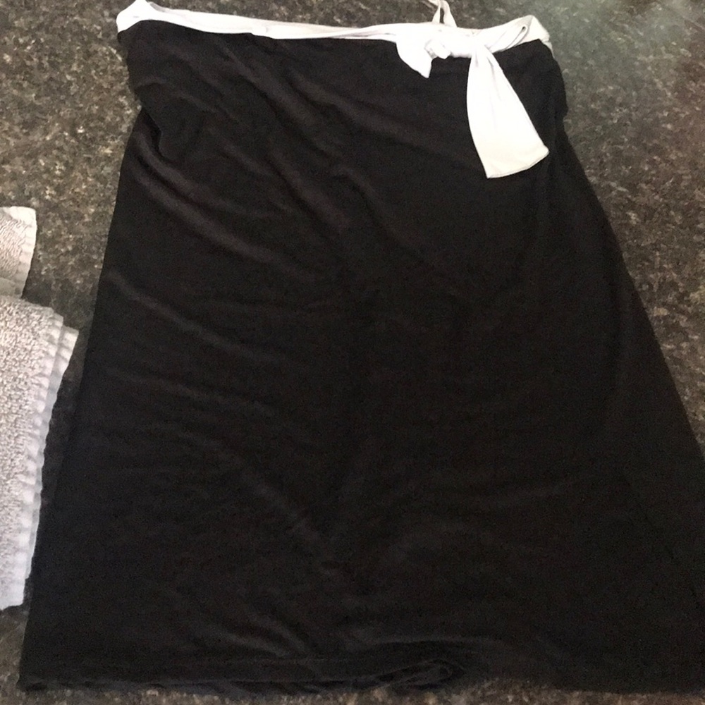Swim dress with bow
